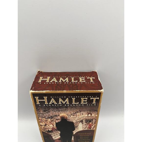 Hamlet VHS 2 Tape Shakespeare New Kate Winslet Billy Crystal Robin Williams - Picture 5 of 6